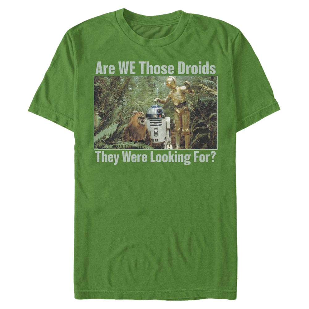 Star Wars - R2-D2 & C-3PO Looking For Droids - Homme T-shirt