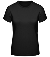 Frauen Standard T-Shirt - Schwarz - Vorne