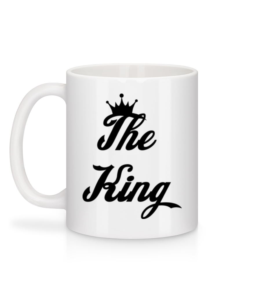 Aperçu: The King - Mug en céramique blanc - Blanc - Derrière