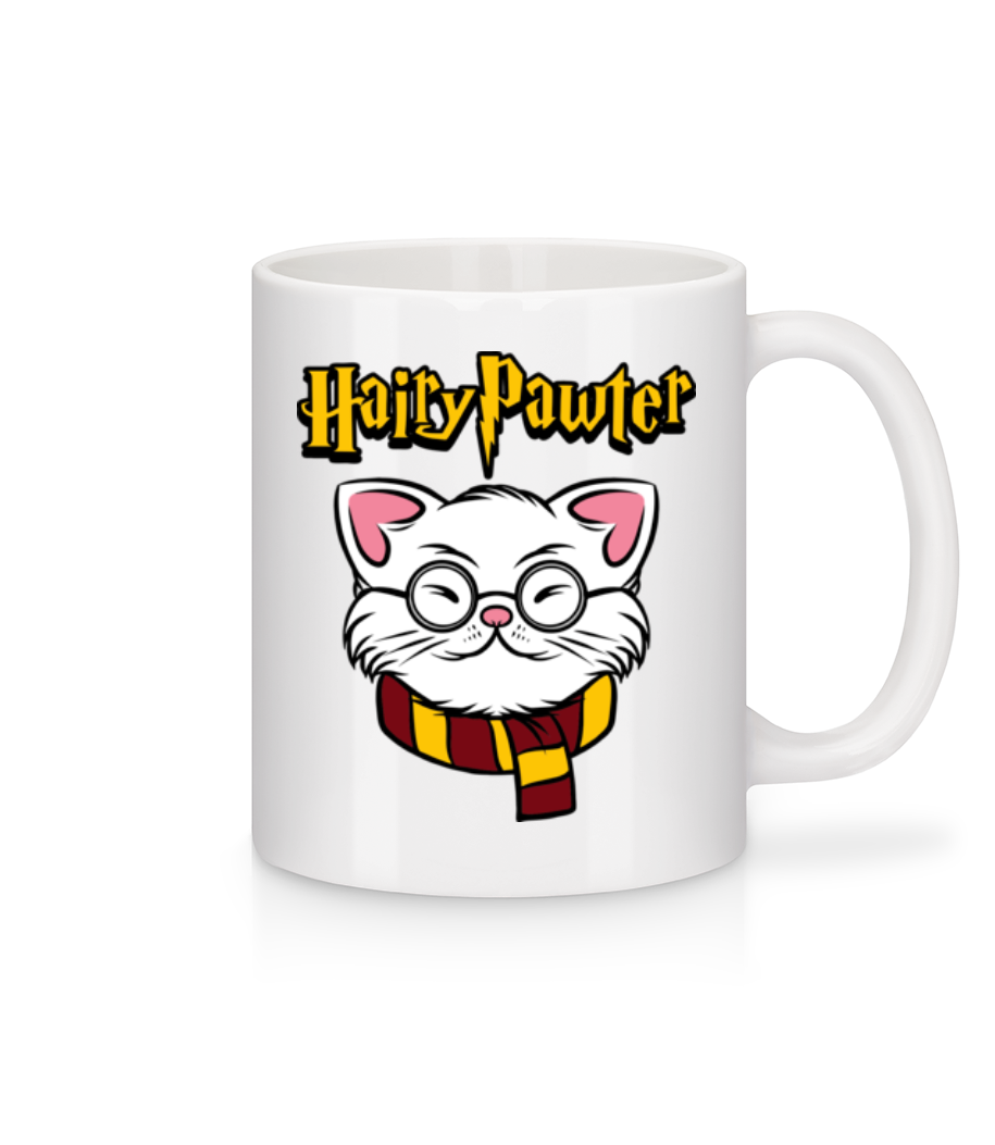 Hairy Pawter · Mug en céramique blanc