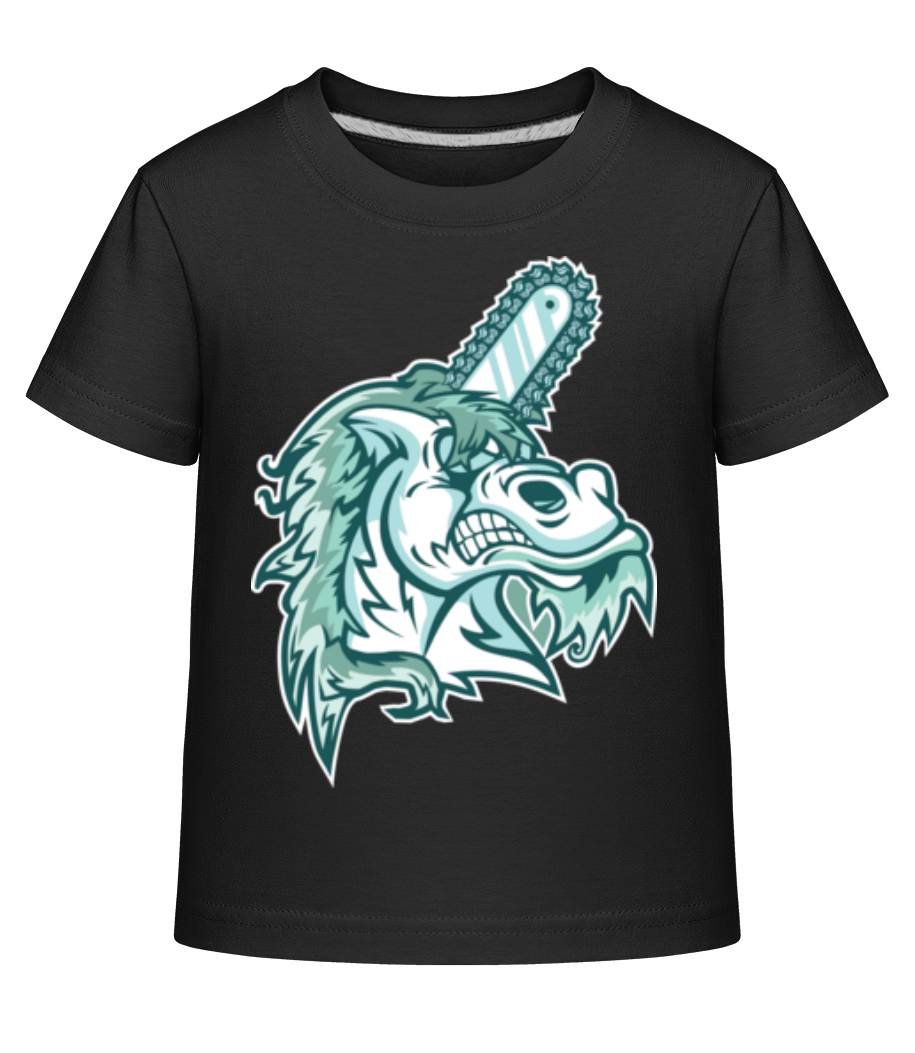 Aperçu: Unicorn - T-shirt shirtinator Enfant - Noir - Devant
