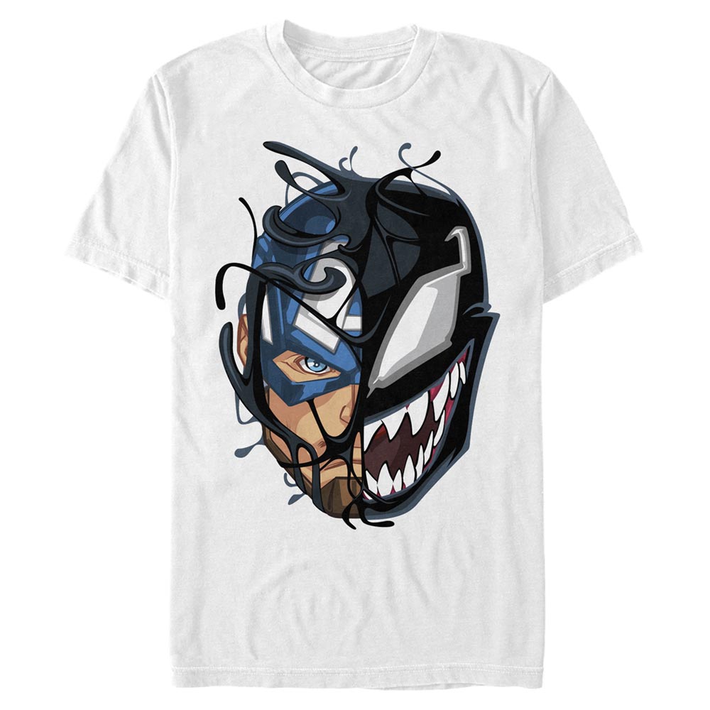Marvel - Captain America Captain Venom - Homme T-shirt