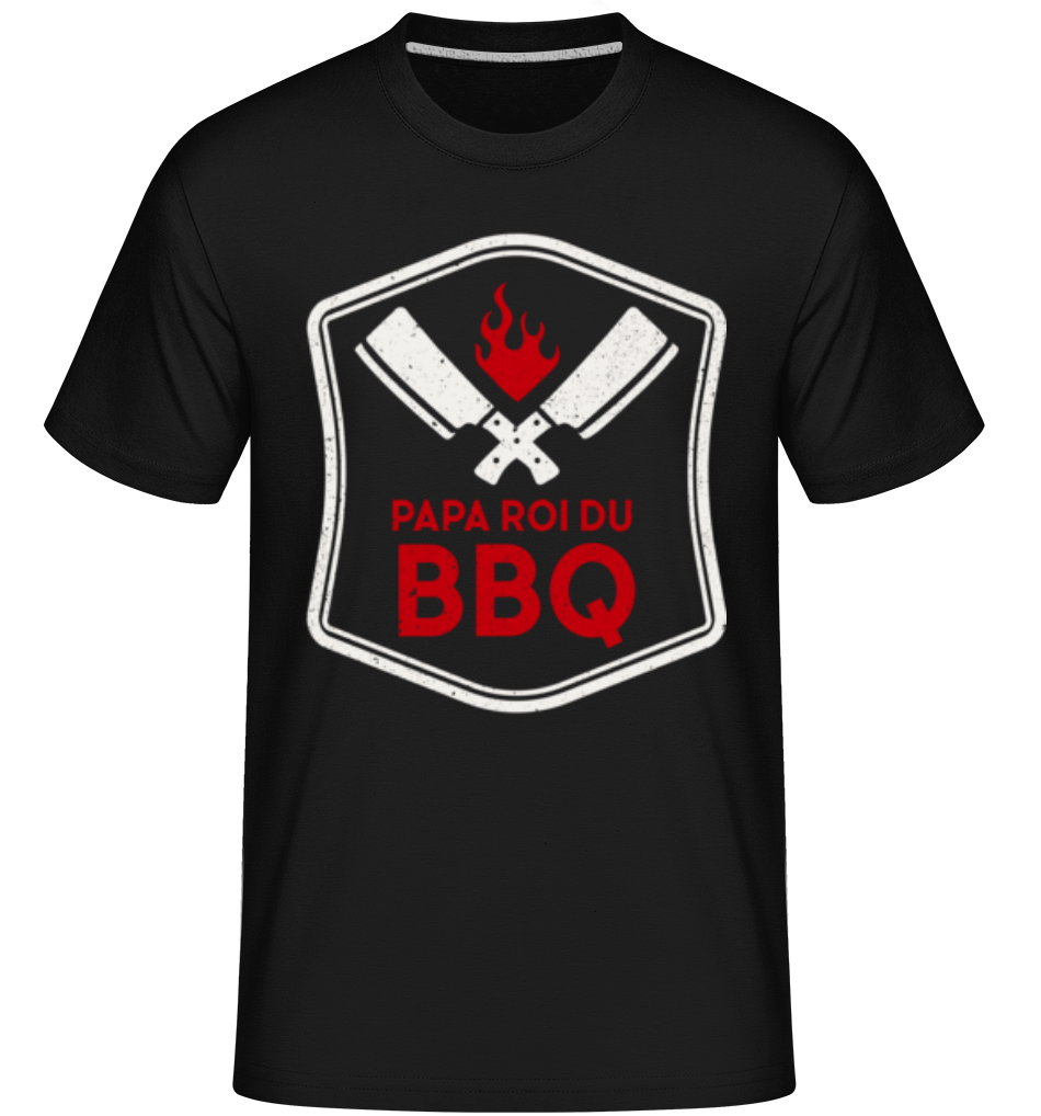 Papa Roi Du BBQ ·  T-Shirt Shirtinator homme