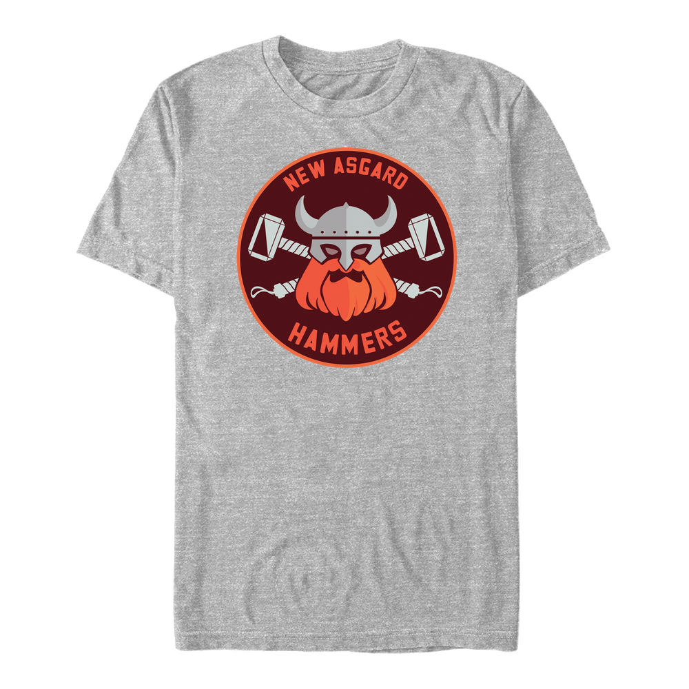 Marvel - Thor Love and Thunder - Thor Hammers Badge - Homme T-shirt