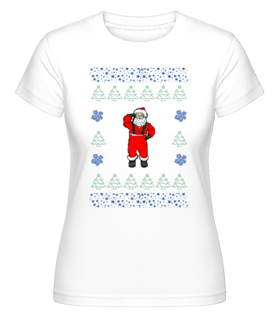 Père Noël Tricotage ·  T-shirt Shirtinator femme