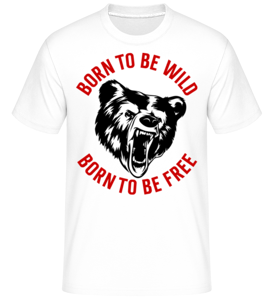 Born To Be Wild Red ·  T-Shirt Shirtinator homme