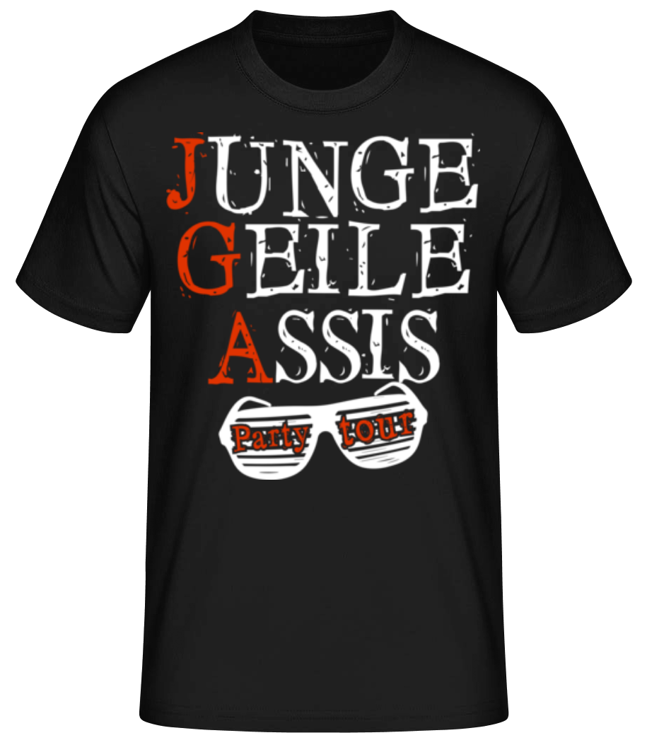 Junge Geile Assis JGA · Männer Basic T-Shirt