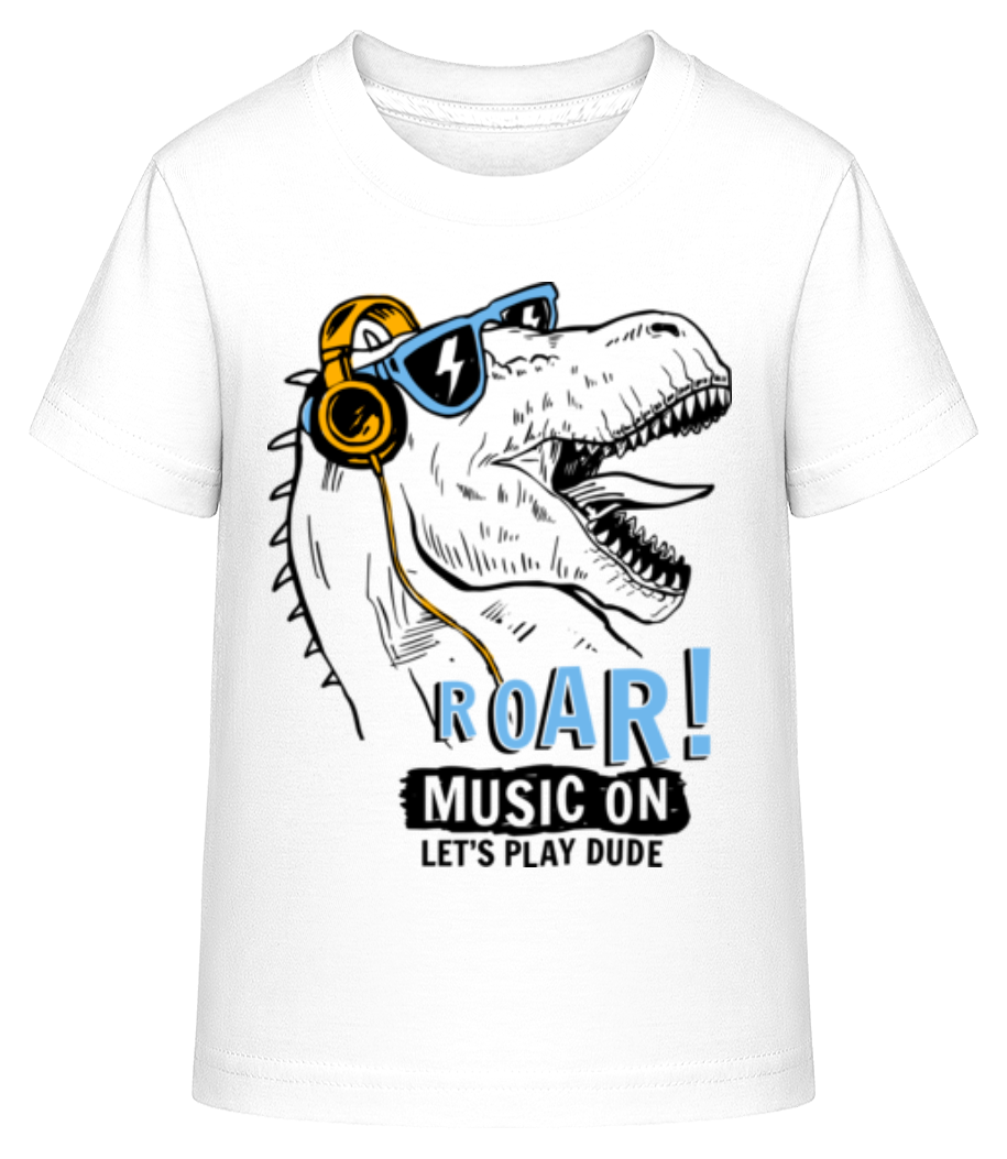 Music On Dino · T-shirt shirtinator Enfant