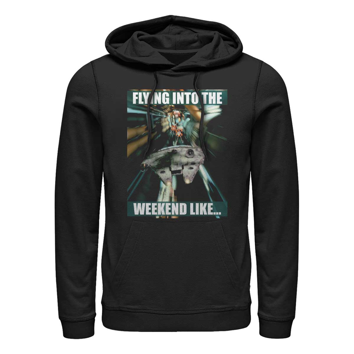 Star Wars - Faucon Milenium Flying Into The Weekend - Unisex Sweat à capuche