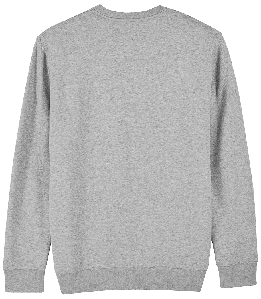 Pull bio unisexe Stanley Stella 2.0 - Gris chiné - Derrière