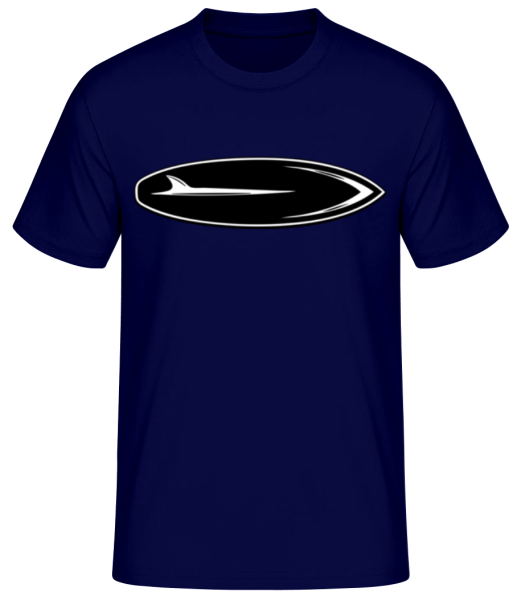 Planche De Surf - T-shirt standard Homme - Bleu marine - Devant