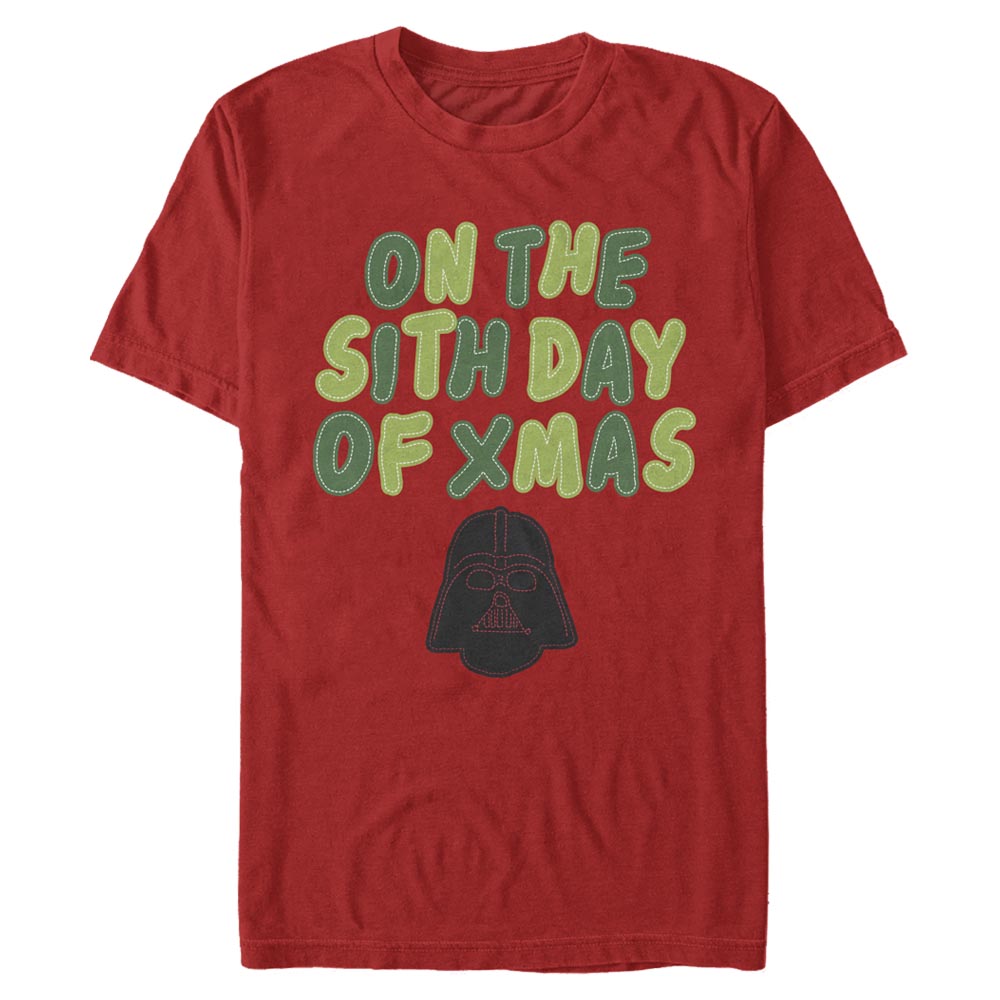Star Wars - Darth Vader Sith Day - Weihnachten - Männer T-Shirt - Rot - Vorne