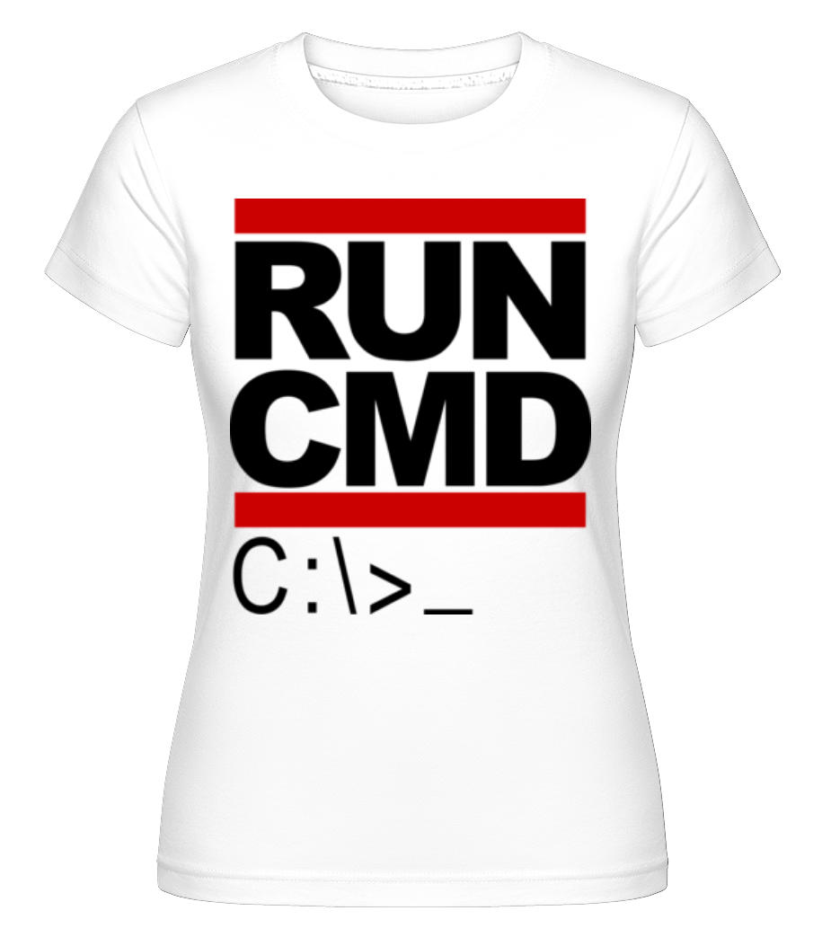 Run CMD ·  T-shirt Shirtinator femme