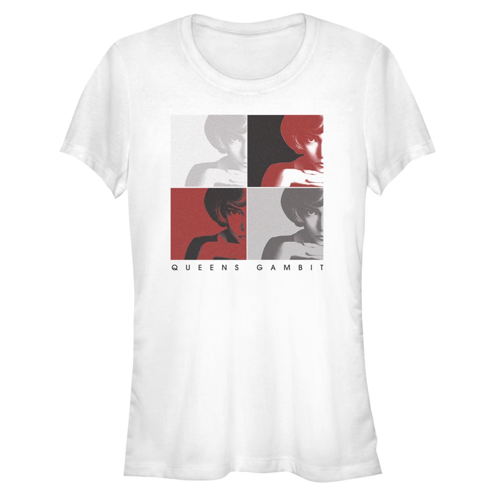 Netflix - Le jeu de la dame - Beth Harmon Check And Mate - Femme T-shirt