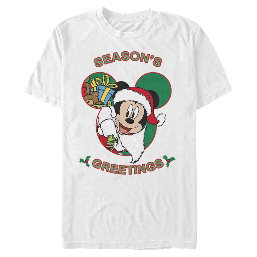 Disney Classics - Mickey Mouse - Mickey Mouse Mickeys Greeting - Christmas - Homme T-shirt