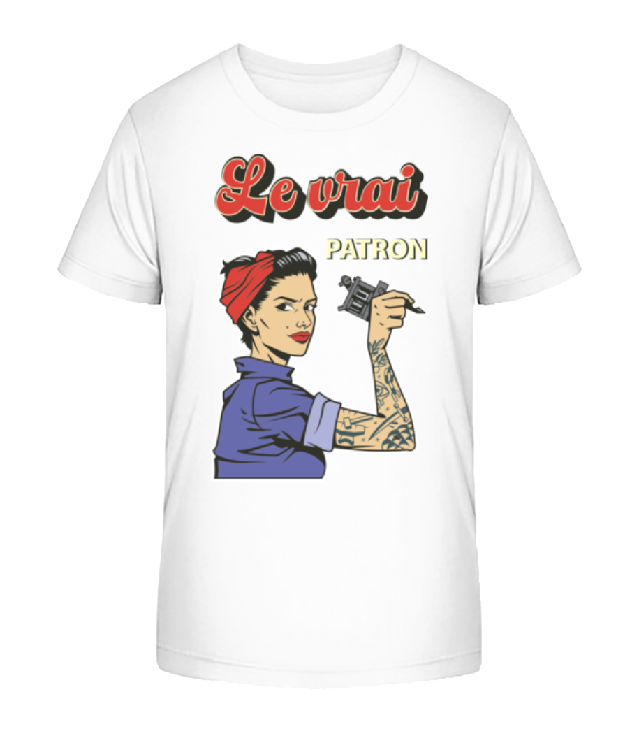 Le Vrai Patron · T-shirt bio Enfant Stanley Stella 2.0