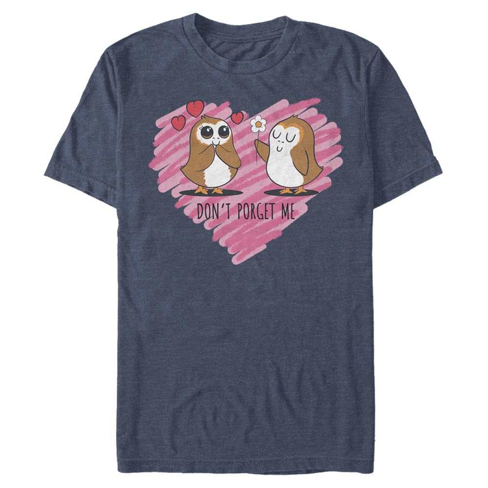 Star Wars - Le Réveil de la Force - Porg Dont et Me - Valentine's Day - Homme T-shirt