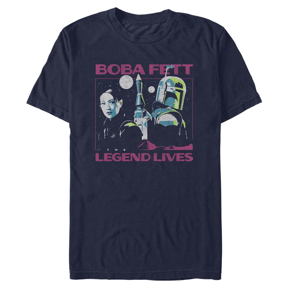 Star Wars - Book of Boba Fett - Boba Fett Legend Lives - Homme T-shirt