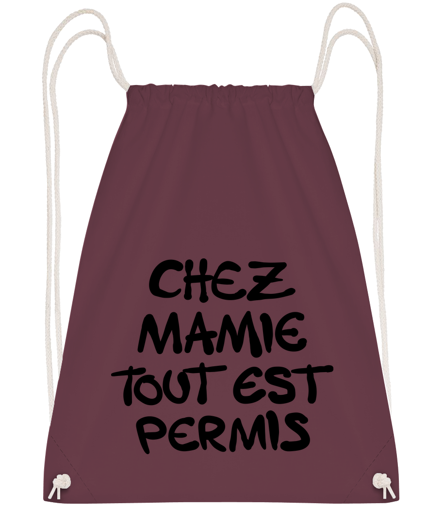 Chez Mamie Tout Est Permis · Sac à dos sport