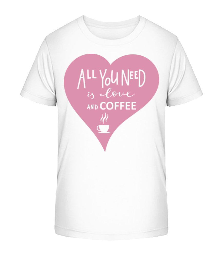 Love And Coffee · T-shirt bio Enfant Stanley Stella 2.0
