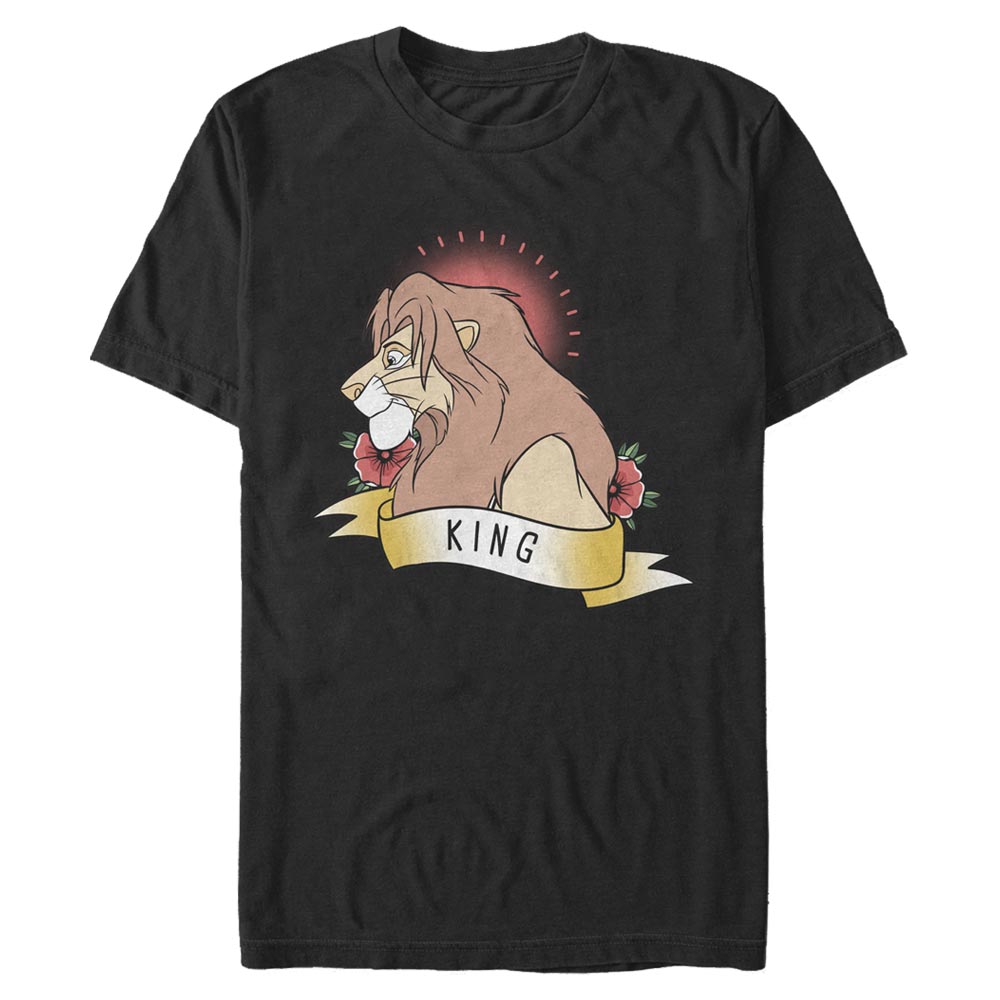 Disney - Le Roi lion - Simba King - Homme T-shirt