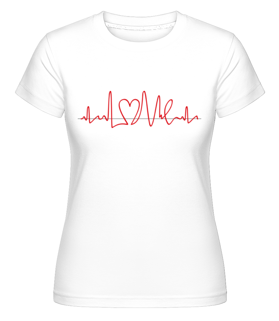 Fréquence Cardiaque ·  T-shirt Shirtinator femme