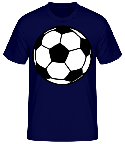 Football - T-shirt standard Homme - Bleu marine - Devant