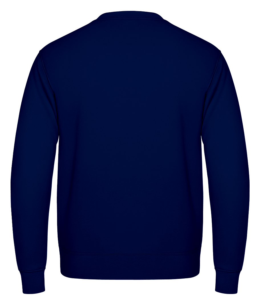 Happy Ho Ho Ho To You - Sweatshirt Homme AWDis - Bleu marine - Hinten