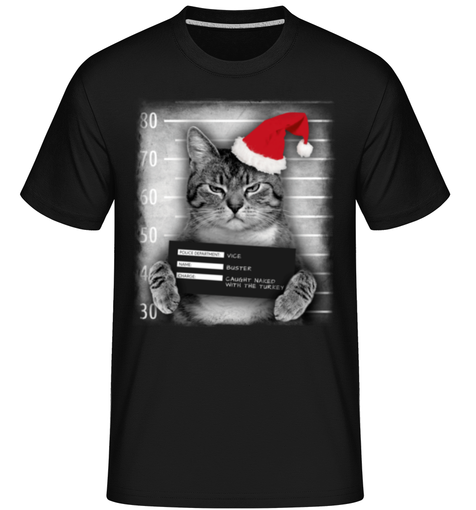 Cat XMas Guilty ·  T-Shirt Shirtinator homme