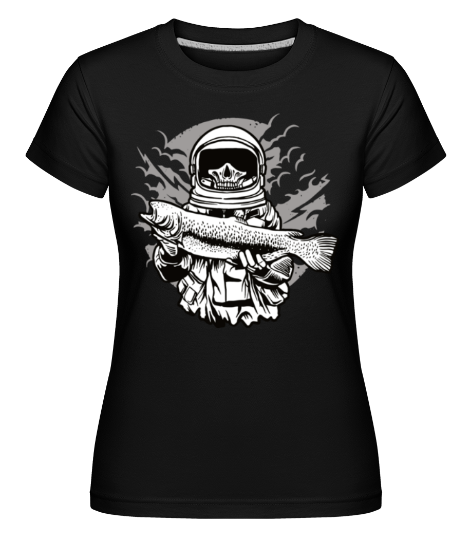 Astronaut Fishing ·  T-shirt Shirtinator femme