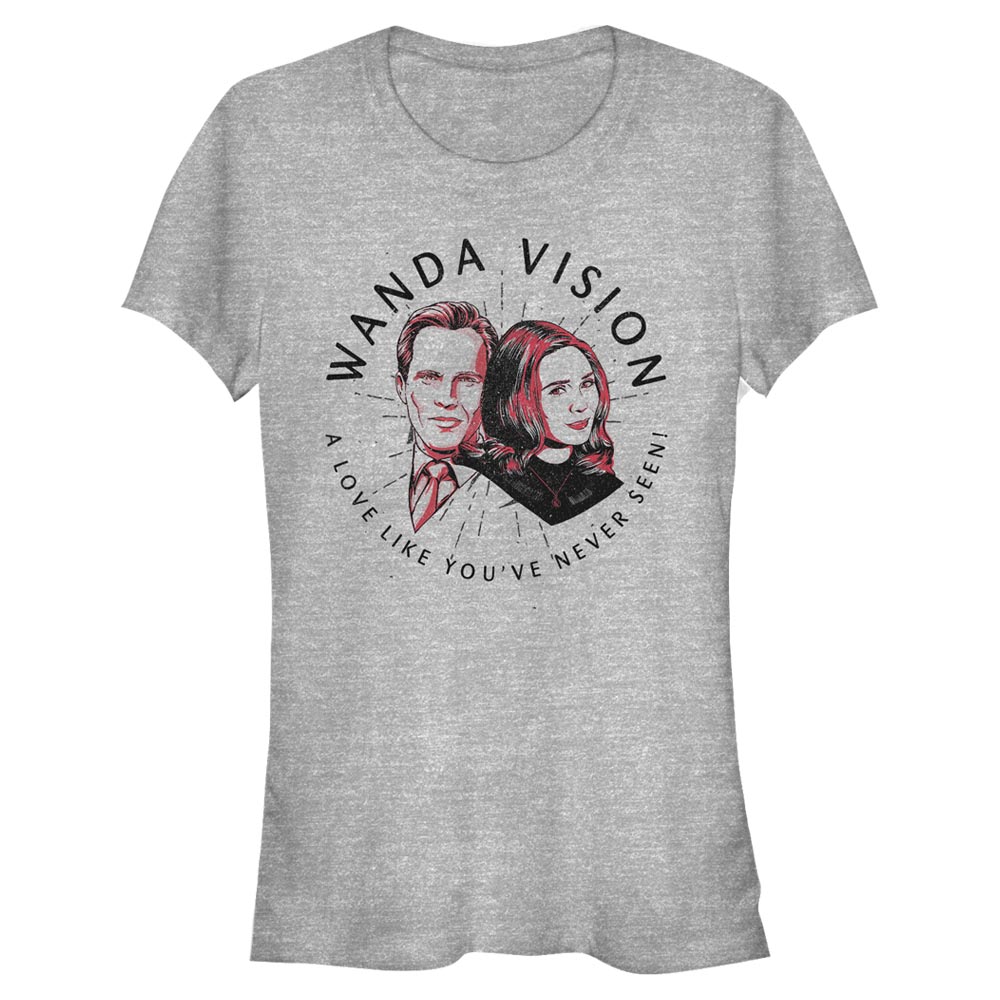 Marvel - WandaVision - La Sorcière rouge & Vision Wanda Badge - Femme T-shirt