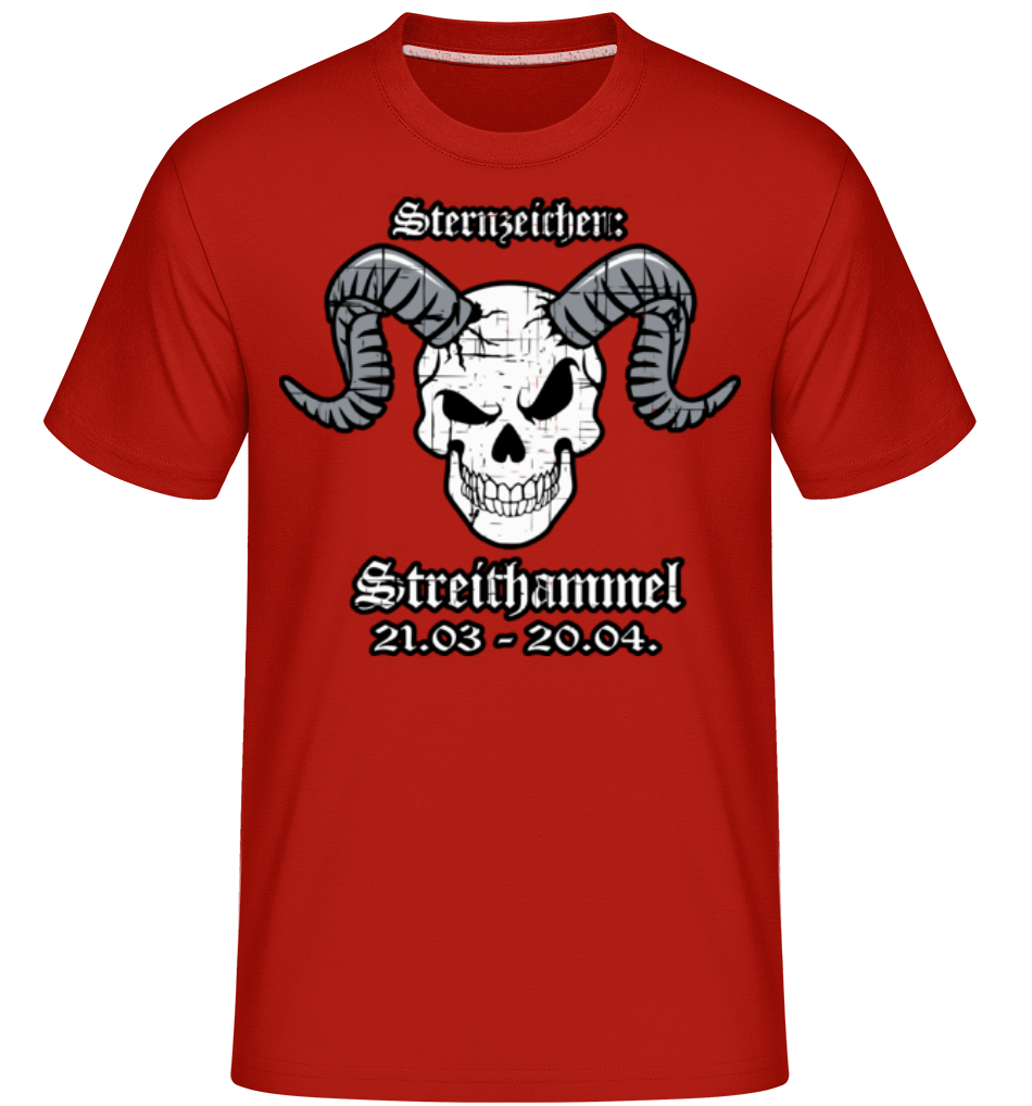 Metal Sternzeichen Strithammel · Shirtinator Männer T-Shirt