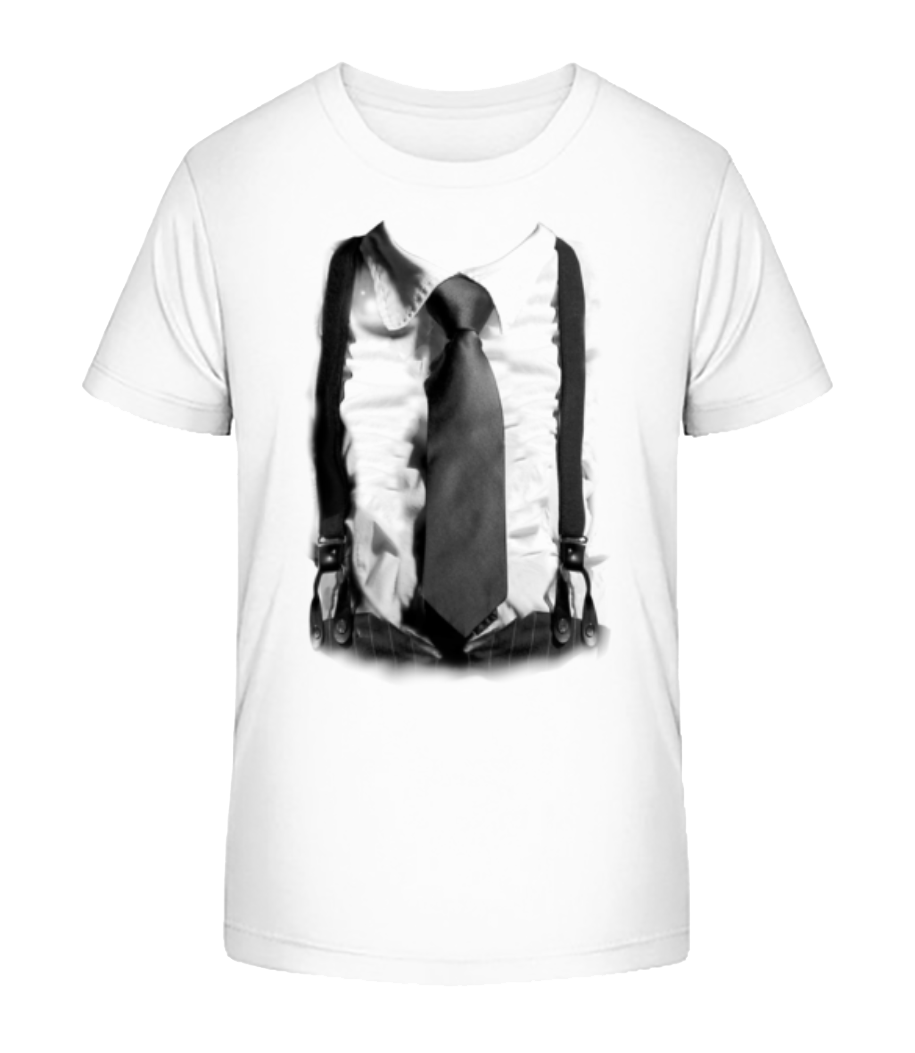 Bretelles Et Cravate · T-shirt bio Enfant Stanley Stella 2.0