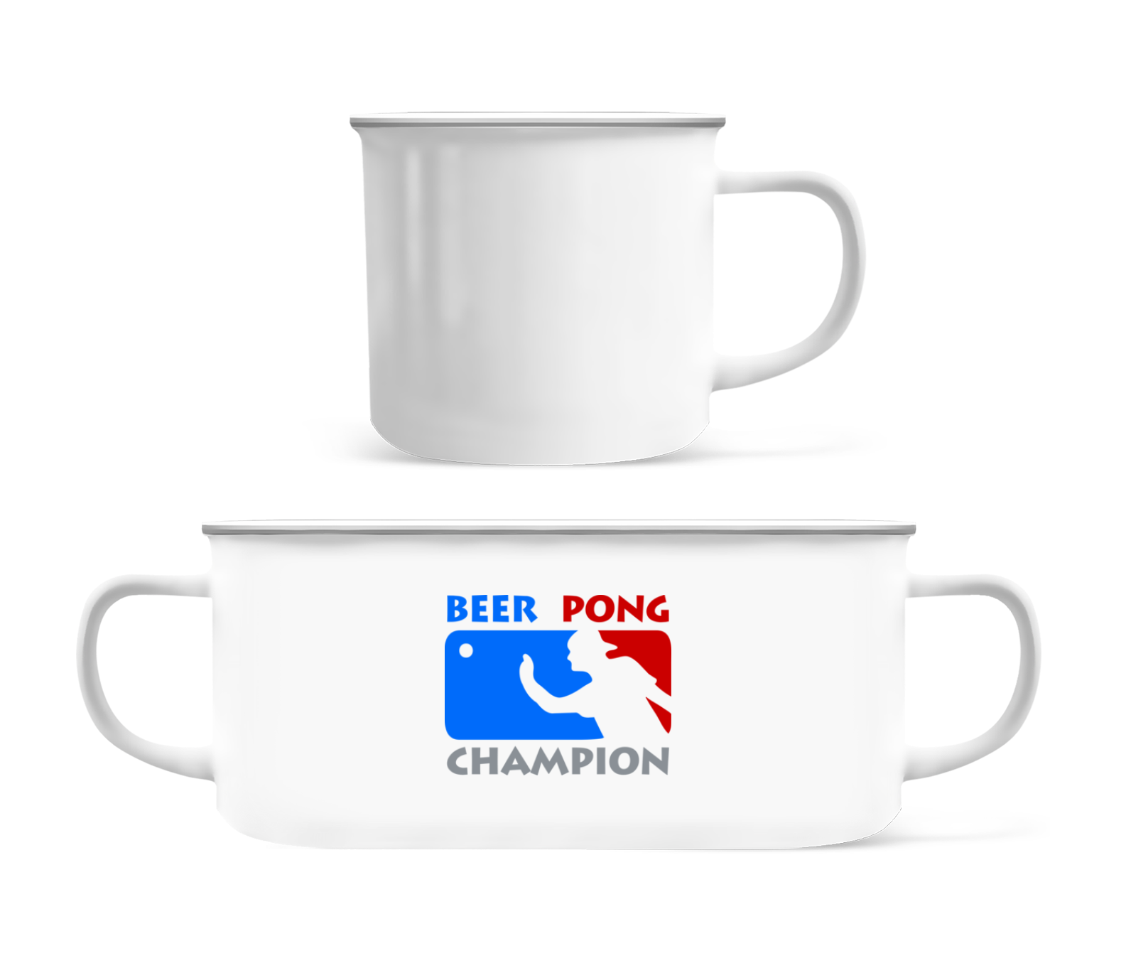 Beer Pong Champion · Tasse Émaillée