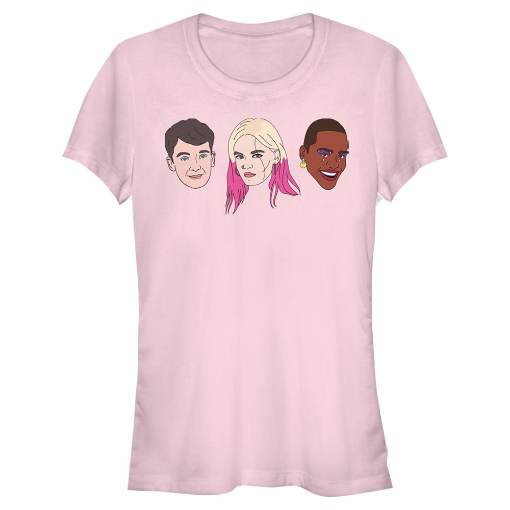 Netflix - Sex Education - Photo de groupe Rainbow Fierce - Femme T-shirt