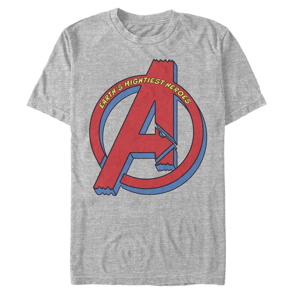 Marvel - Avengers - Logo Avengers Mightiest - Homme T-shirt