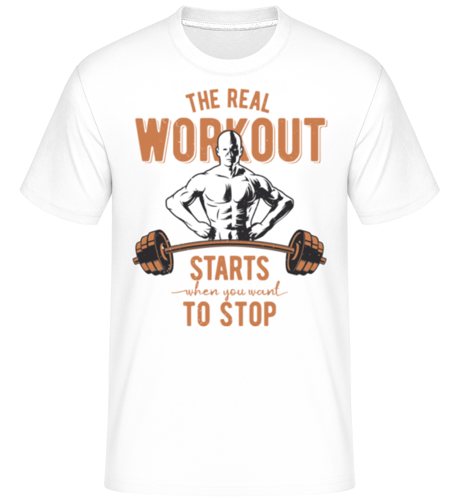 The Real Workout ·  T-Shirt Shirtinator homme