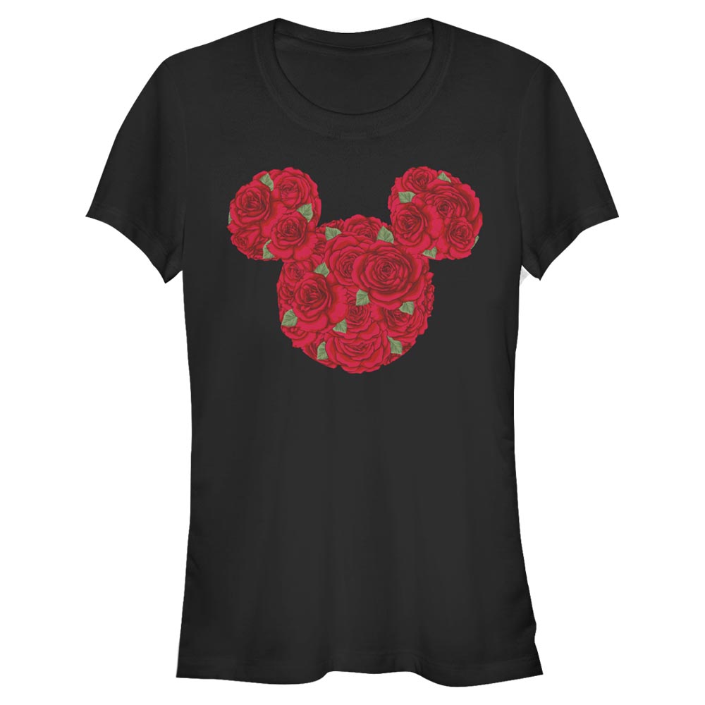 Disney Classics - Mickey Mouse - Mickey Mouse Roses - Valentine's Day - Femme T-shirt