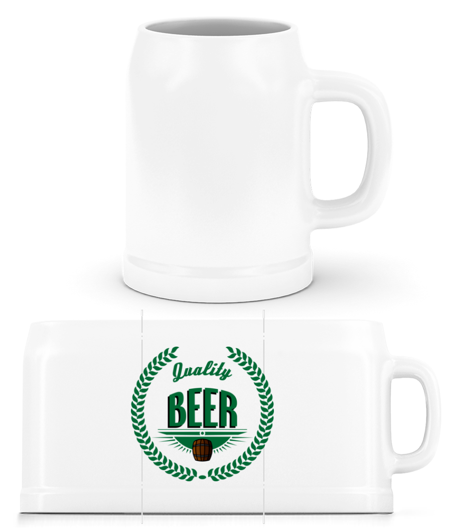 Quality Beer Logo · Chope de bière