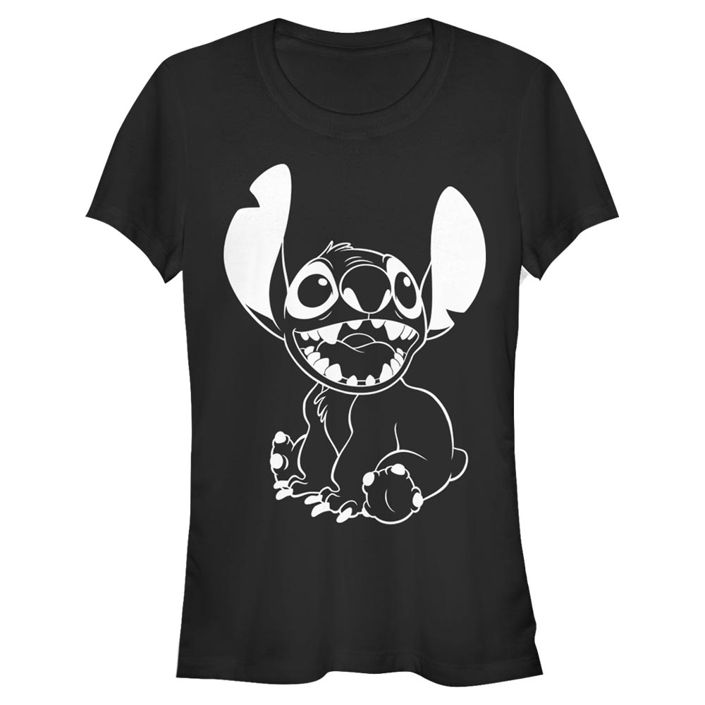 Disney - Lilo & Stitch - Stitch Negative - Femme T-shirt