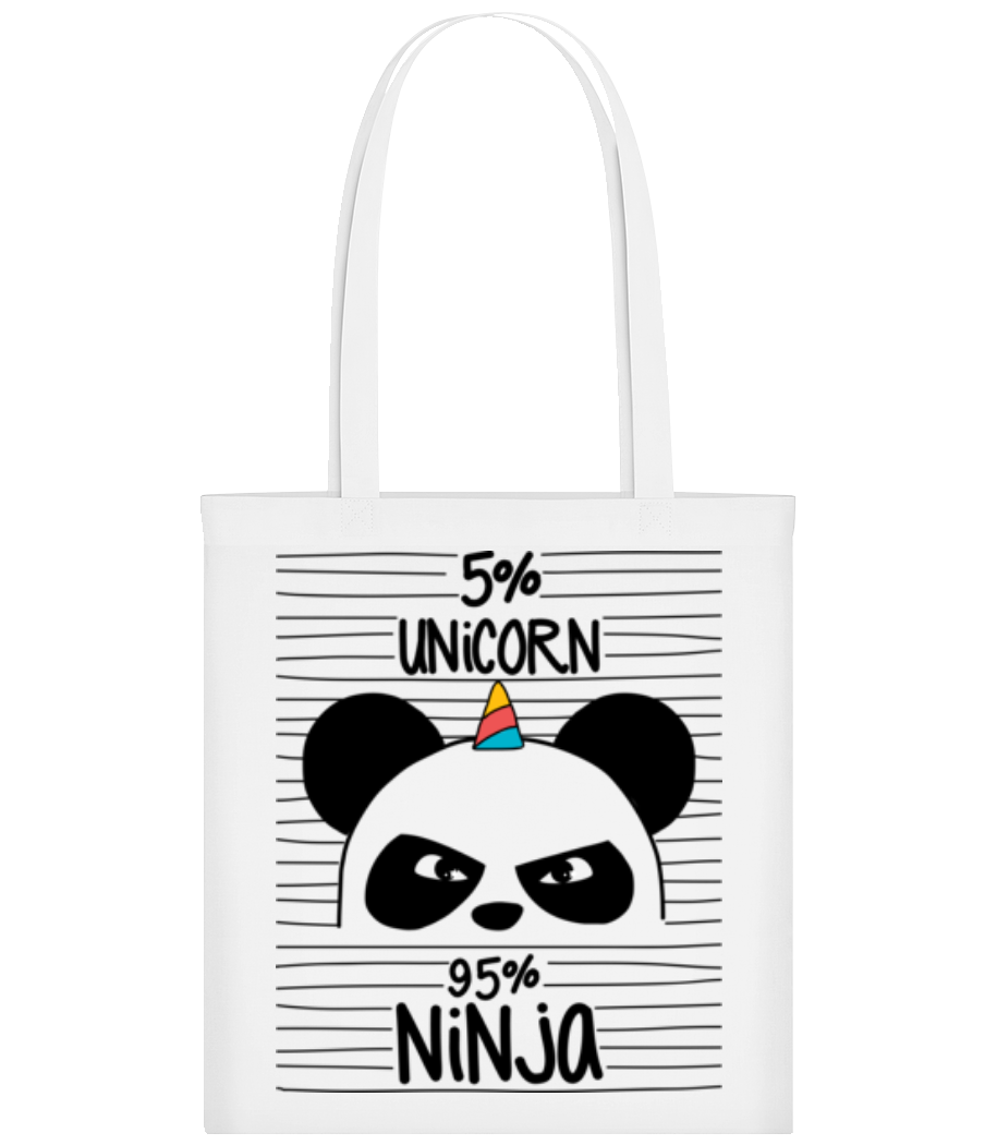 5% Unicorn 95% Ninja · Tote Bag