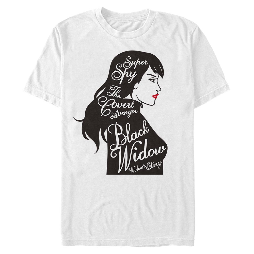 Marvel - Avengers - Black Widow Super Spy - Homme T-shirt