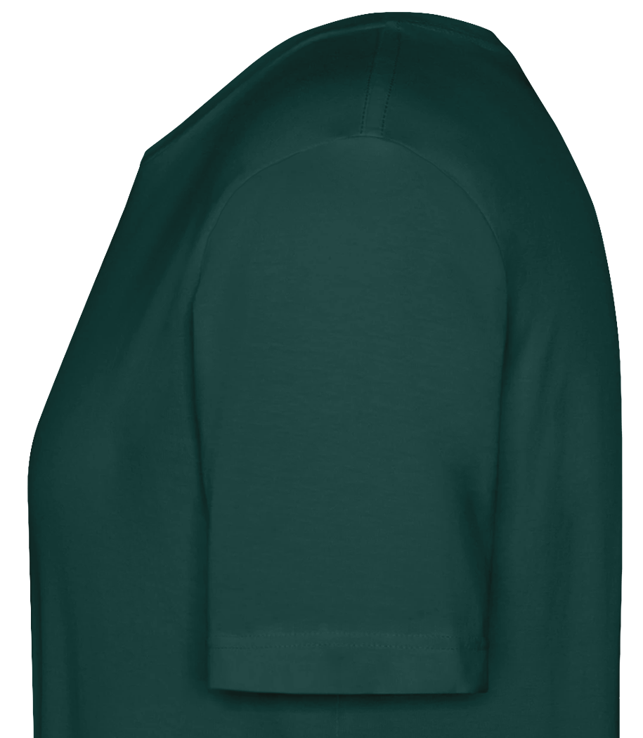 Bee Happy - T-shirt bio Homme Stanley Stella 2.0 - Vert bouteille - Gauche