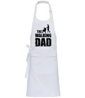 The Walking Dad - Professional Apron - White - Front The Walking Dad - Professional Apron - White - Front