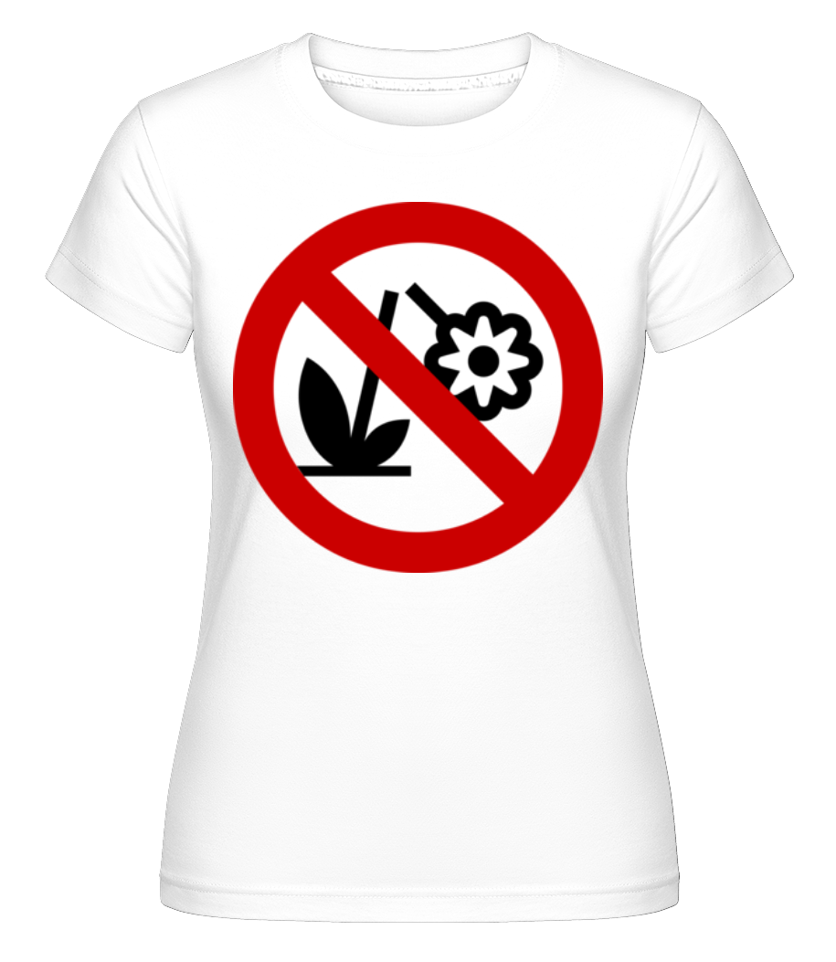Ne Crever Pas Fleurs ·  T-shirt Shirtinator femme