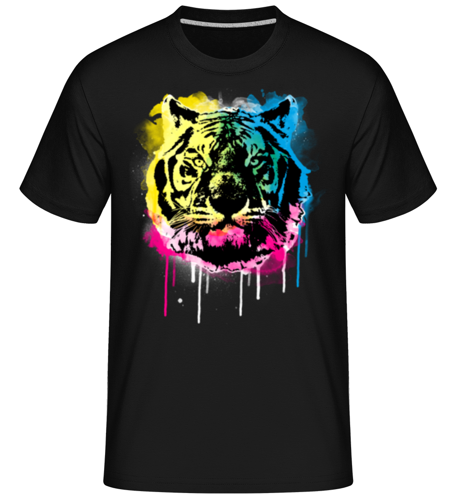 Tigre Multicolore ·  T-Shirt Shirtinator homme