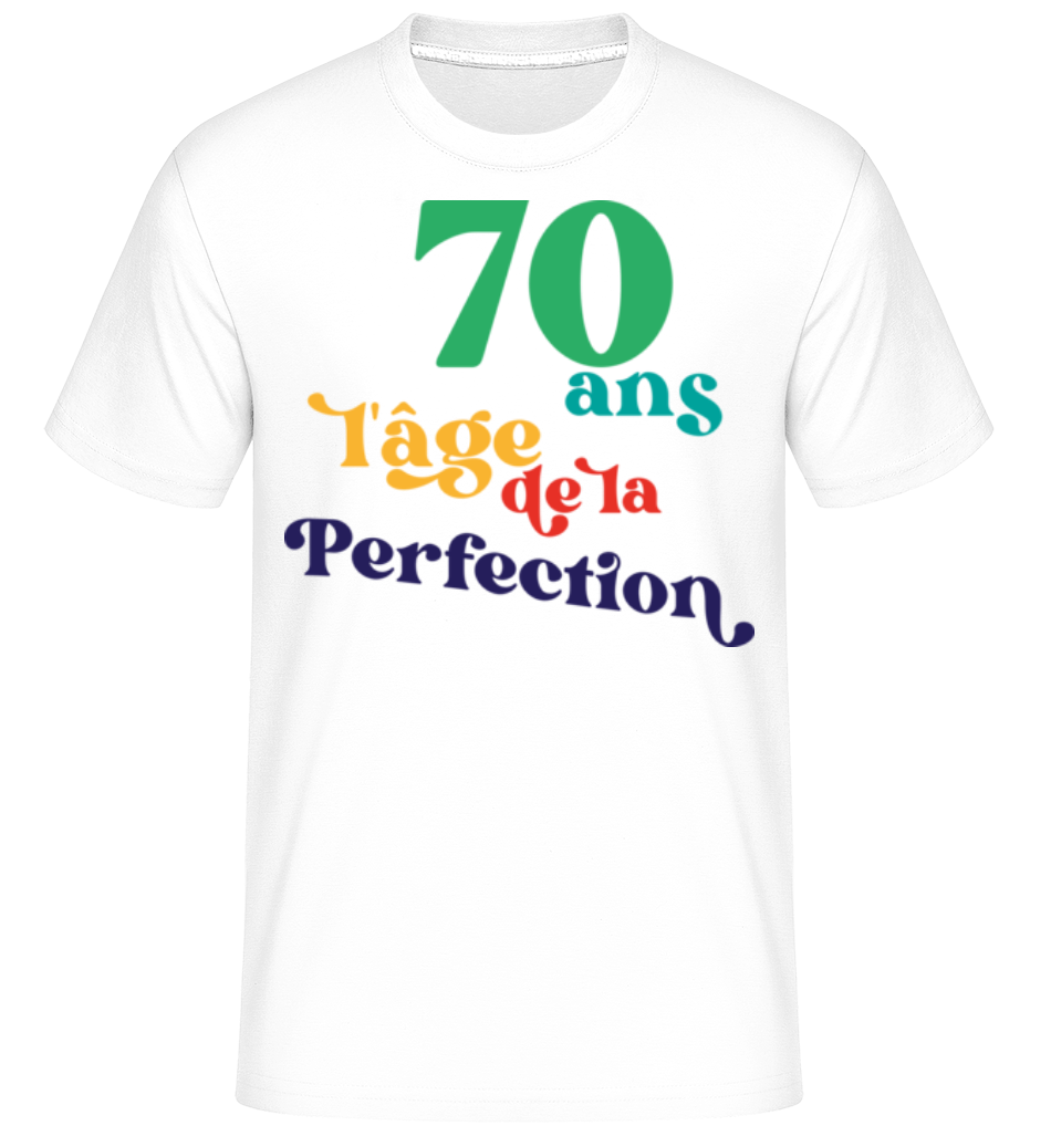 70 L'âge De La Perfection ·  T-Shirt Shirtinator homme