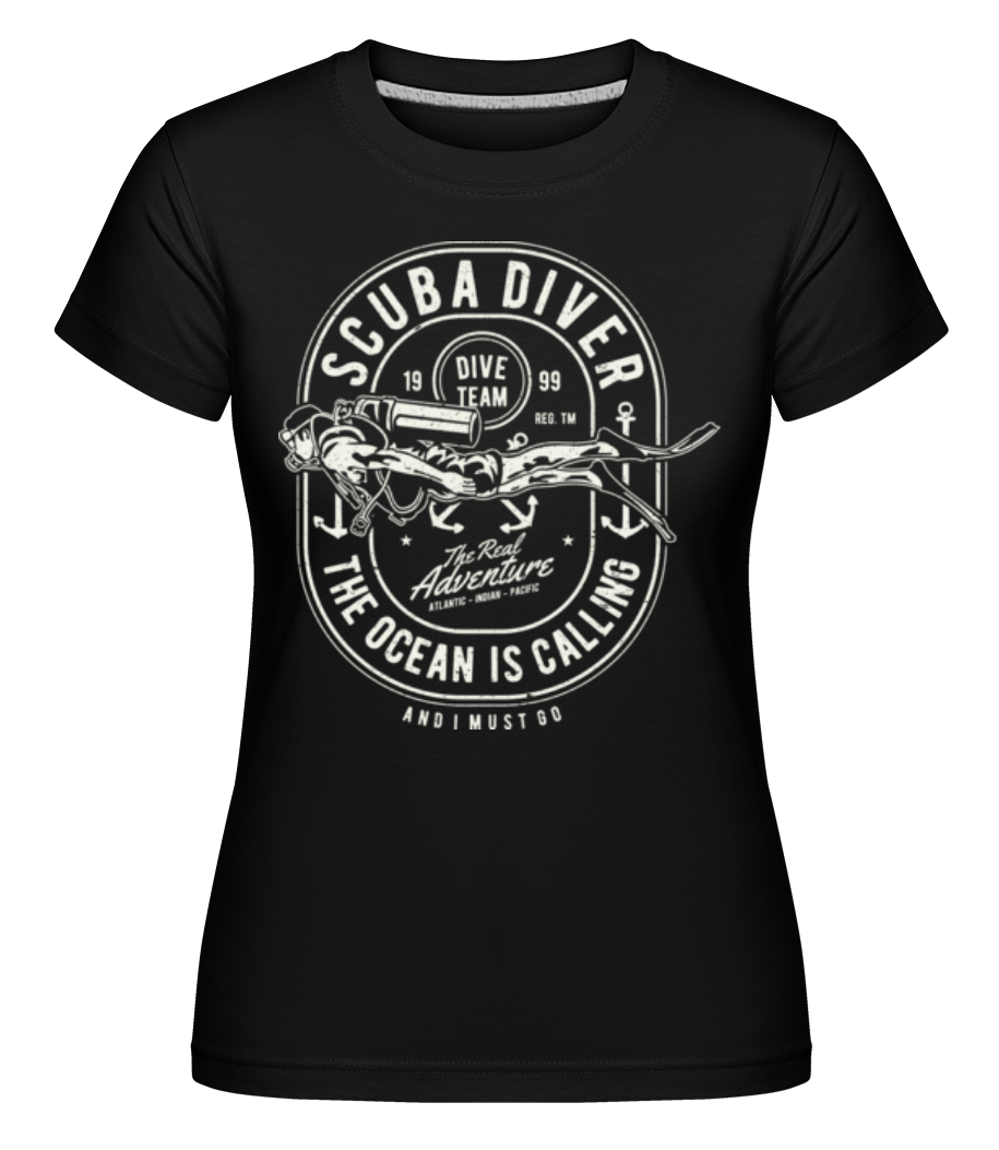 Scuba Diver ·  T-shirt Shirtinator femme