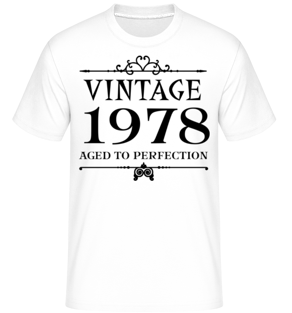 Vintage 1978 Perfection ·  T-Shirt Shirtinator homme