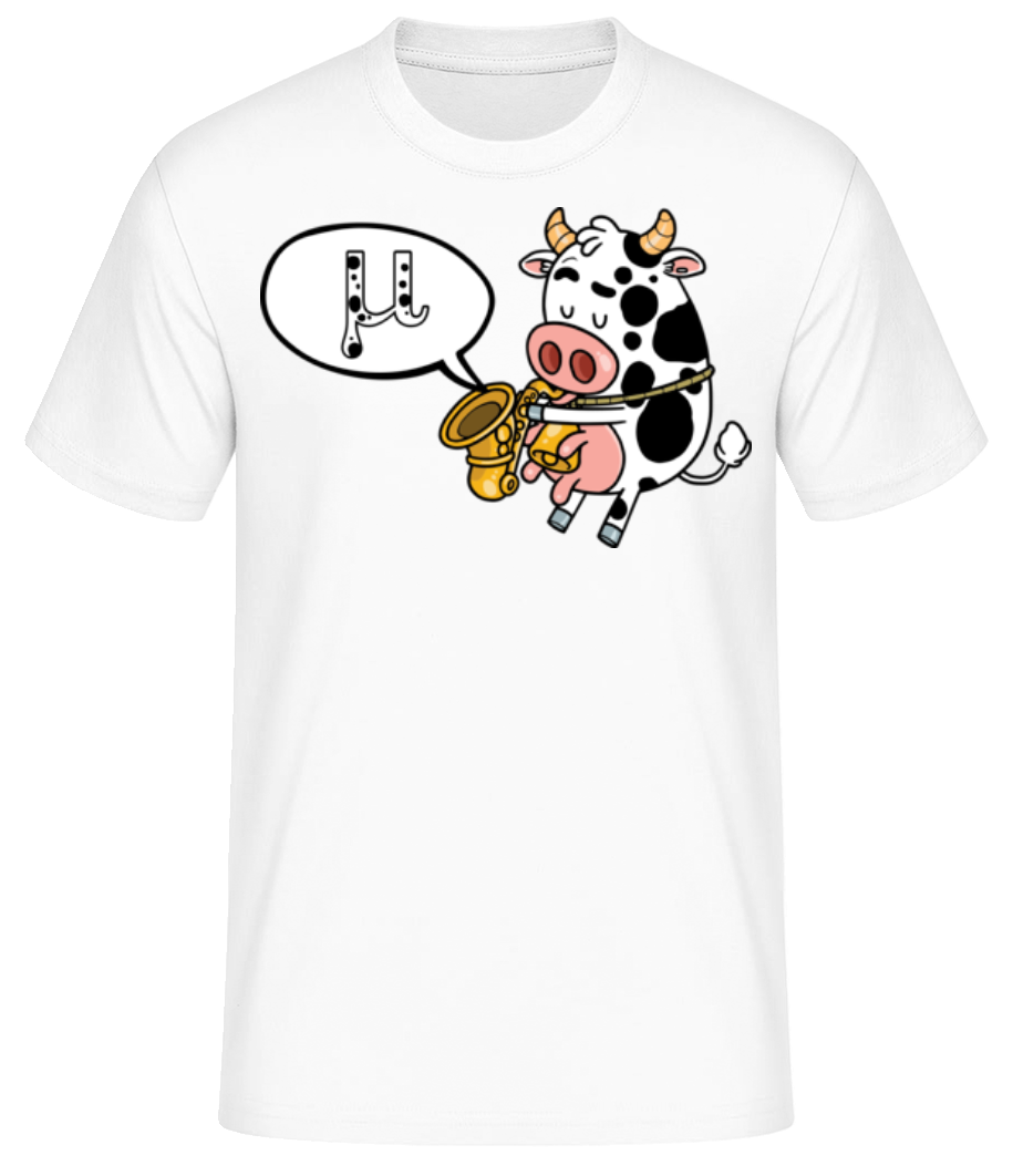 Vache Mathématique avec le Symbole Micro · T-shirt standard Homme